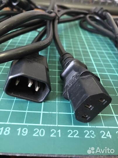 Удлинитель кабеля питания для пк 1,5-1,8-3,0 m