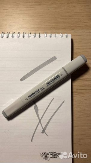 Маркер для скетчинга NG279 двусторонний спиртовой