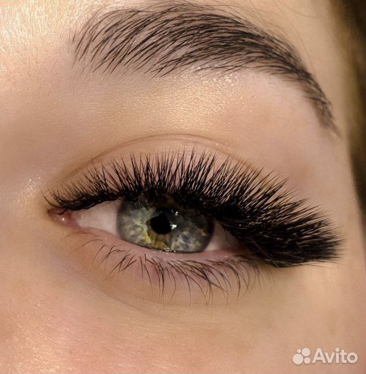 Наращивание ресниц и оформление бровей/ обучение