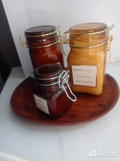 Деревянный поднос HM Home