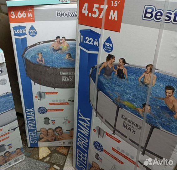 Каркасный бассейн для дачи