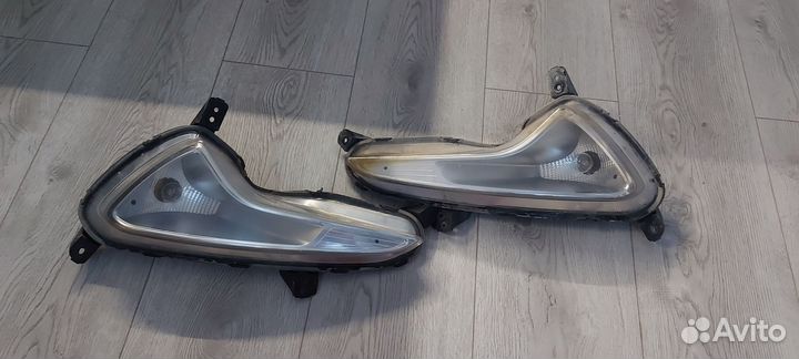 Фары противотуманные, Hyundai Solaris