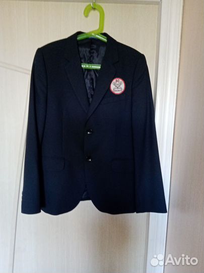 Пиджак школьный для мальчика 146
