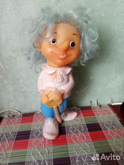 Резиновые игрушки. Буратино, СССР