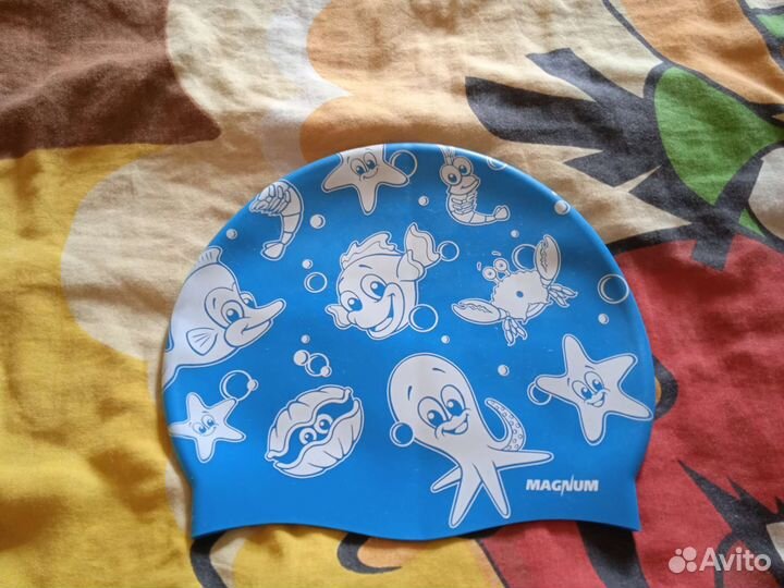 Шапочка для плавания на 4-6 лет