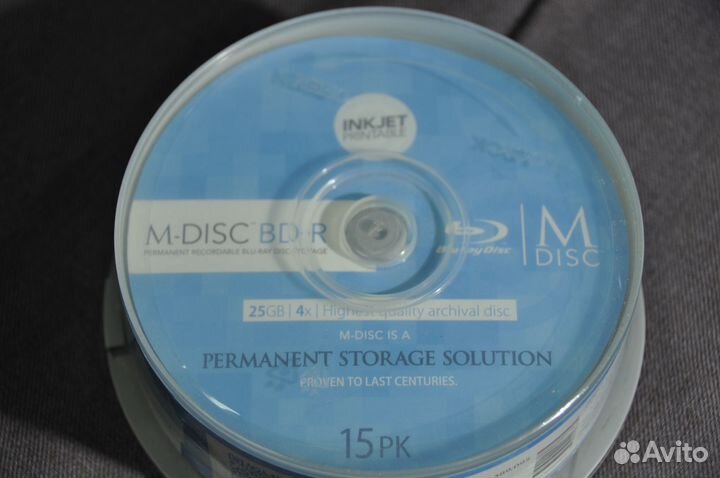 Millenniata M disc BD-R Blu-Ray 25GB архивный