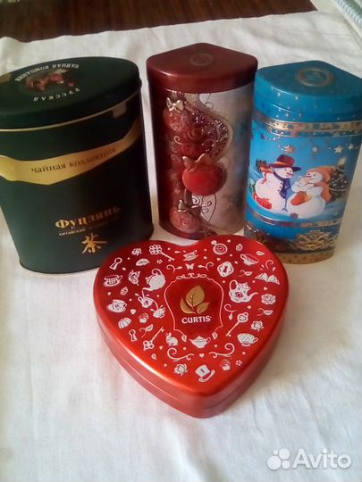 Супница дулево. Чайник заварочный.Баночки для чая