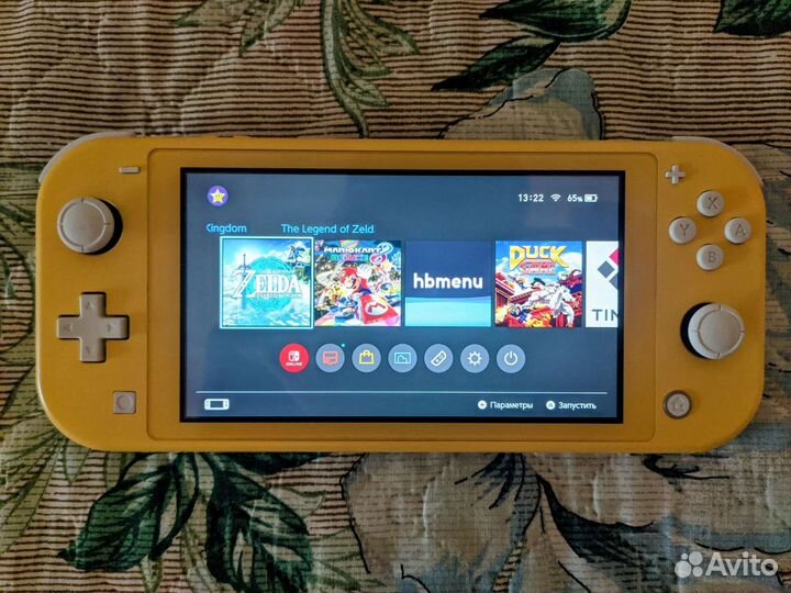 Switch Lite, прошитая, MicroSD 128GB