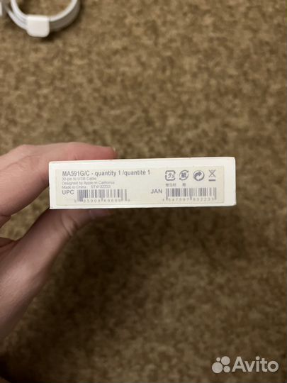 Кабель Apple 30-pin to USB (1m) (MA591G/C)