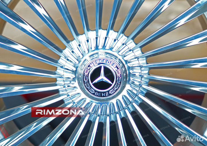 Кованые диски R17 на Mercedes Maybach