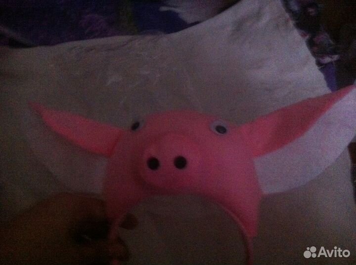 Свинка - ободок