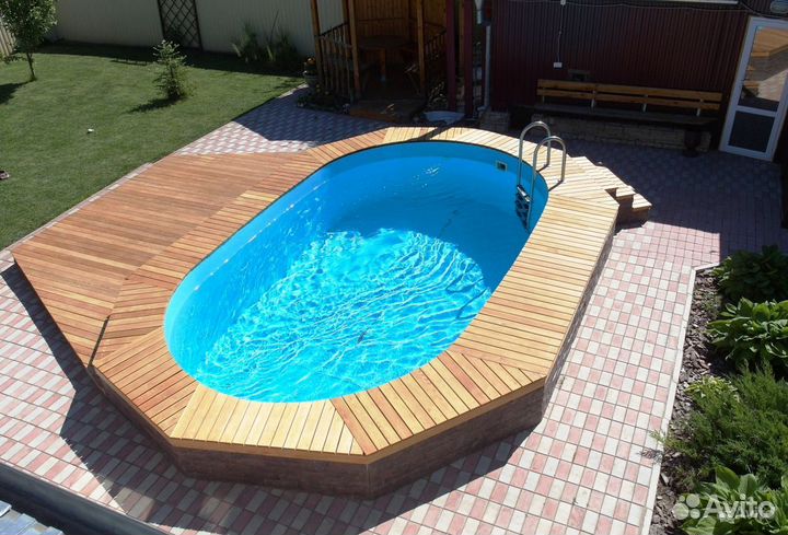 Каркасный бассейн Лагуна 5 х 2.5 х 1.25 м