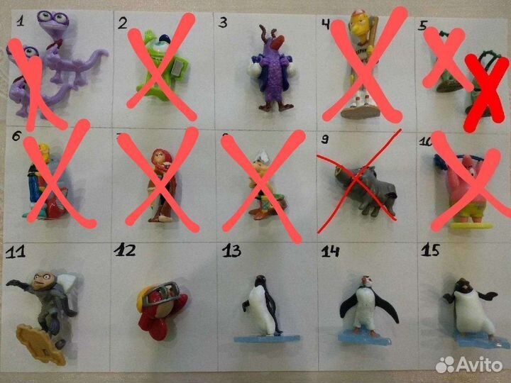 Игрушки/фигурки из Киндеров