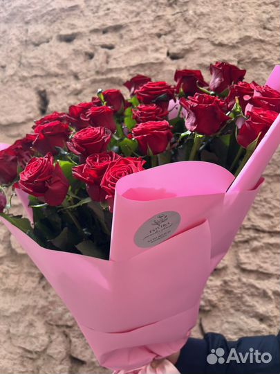 31 красная роза