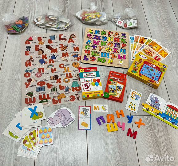 Развивающие книги и карточки для детей