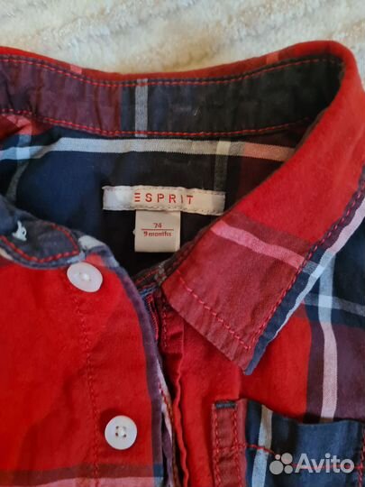 Рубашка на мальчика 74-80