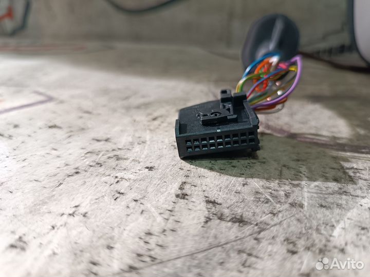 Зеркало BMW 7-series E65 E66 13 контактов правое 51167190638 белый KA9355