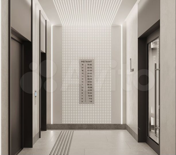 1-к. квартира, 43,1 м², 5/19 эт.