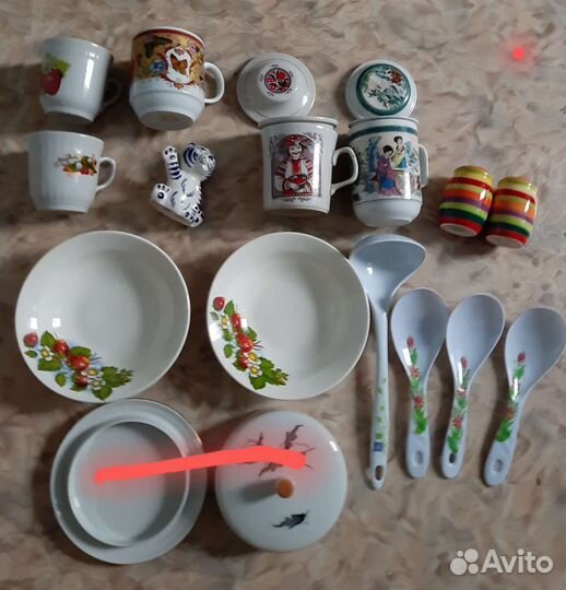 Посуда разная Зайка и др СССР