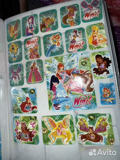 Наклейки винкс