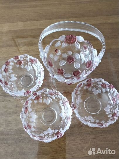 Конфетница, салатники