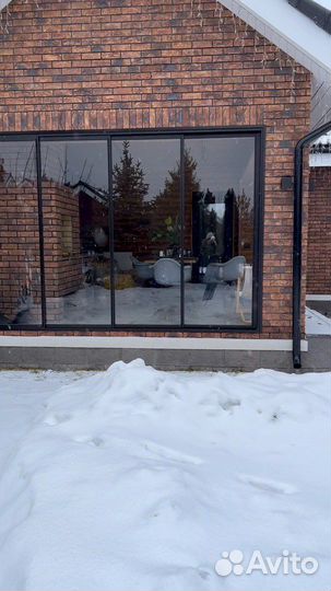 Раздвижная система алюминевые тёплые холодные