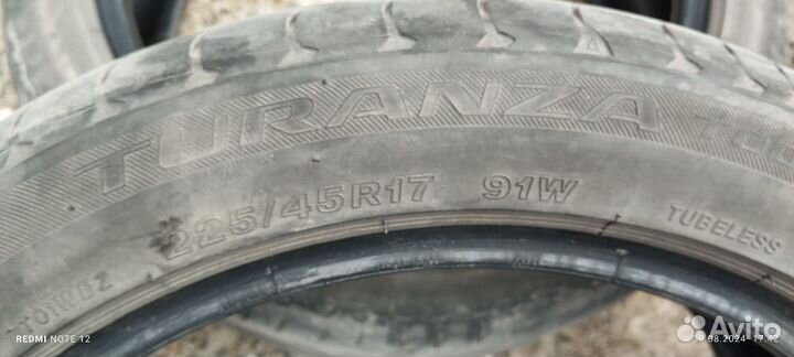 Bridgestone Turanza T001 225/45 R17