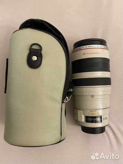 Объектив Canon Zoom EF 28-300 mm. 1:3,5-5,6 IS L U