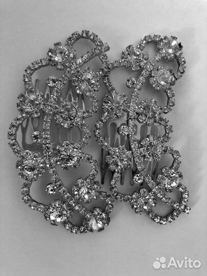 Заколки для волос свадебные