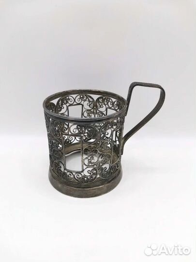 Подстаканник Скань Мельхиор кхи СССР