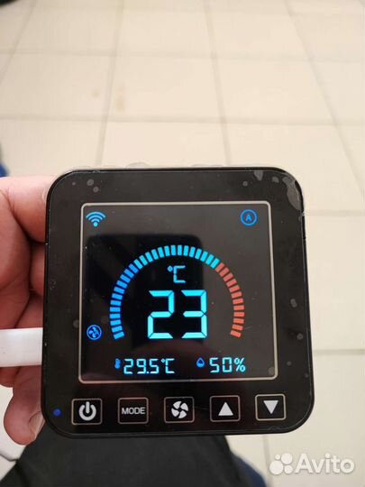 Tuya Smart Termostat Sensor с ЖК дисплеем