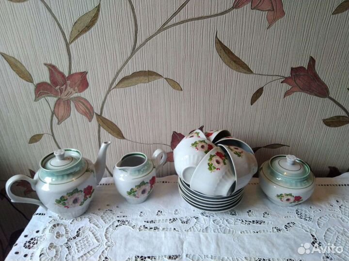 Шикарные чайные сервизы из СССР