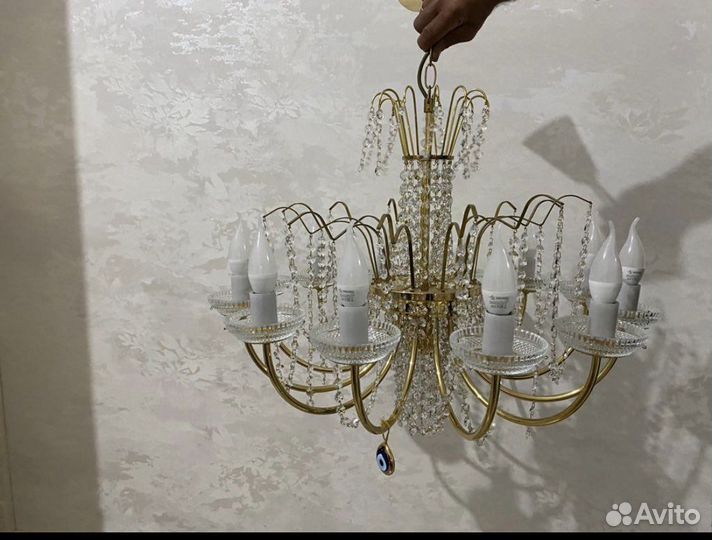 Люстра чехия