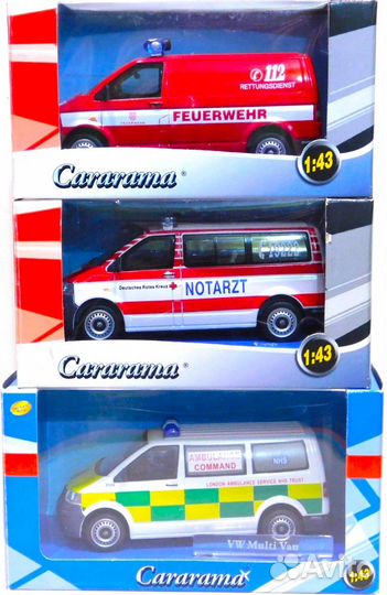 1/43-Cararama, Bburago-Спецслужбы