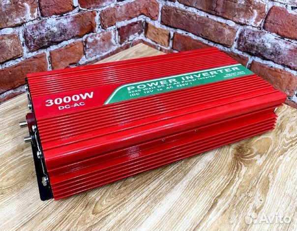 Преобразователь 12-220В 3000W арт:9101