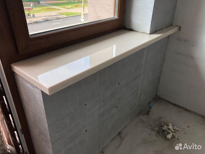 Подоконник из акрила