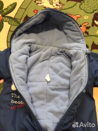 Зимний комбинезон на мальчика 74