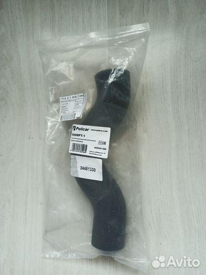 Патрубок интеркулера opel