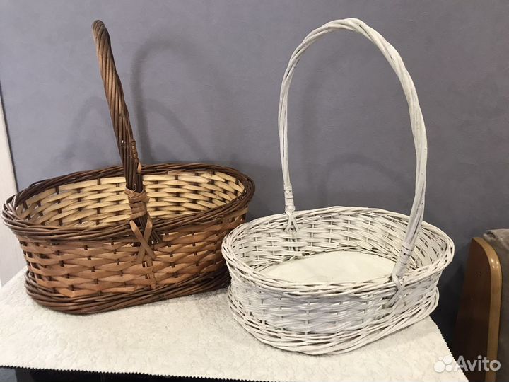 Корзина плетеная