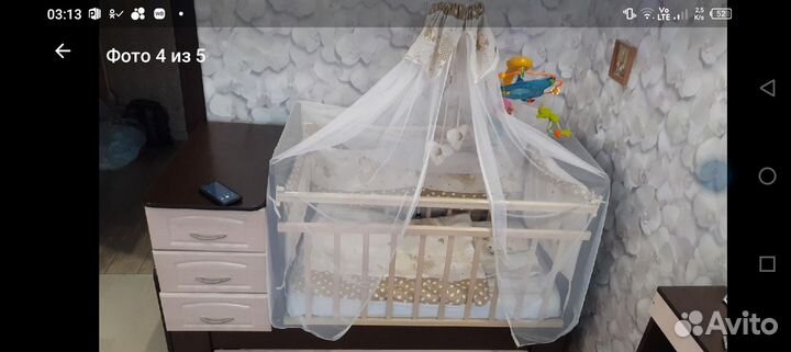 Кроватка трансформер цена за все