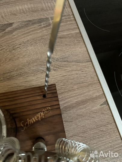 Новый набор для коктейлей Schweppes фирменный