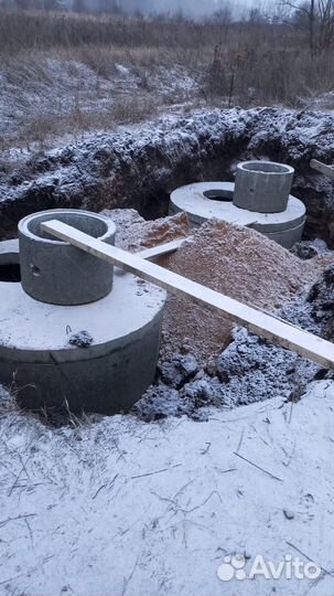 Монтаж септика под ключ