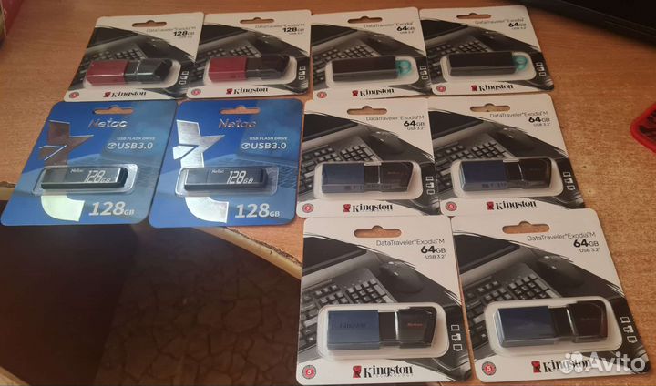 USB флешки от 64GB до 128GB
