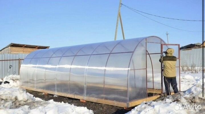 Теплица из поликарбоната