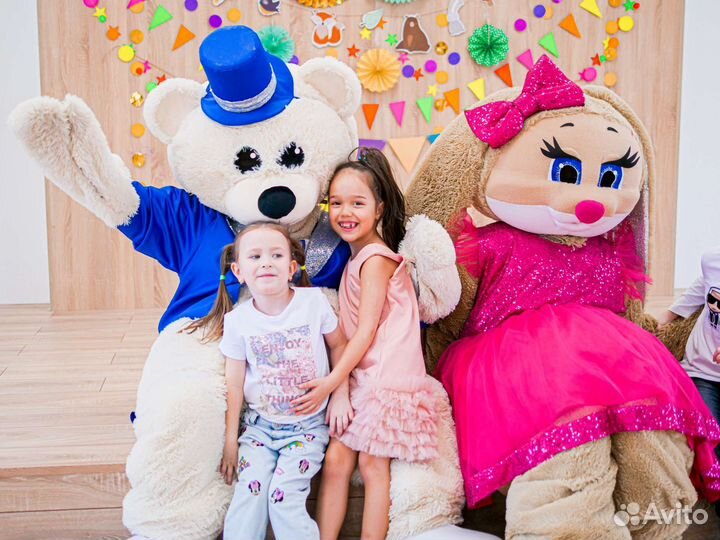 Экспресс-поздравление, Ростовые Куклы, медведь