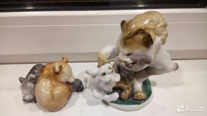 Статуэтки лфз.СССР.Фарфор.Антиквариат