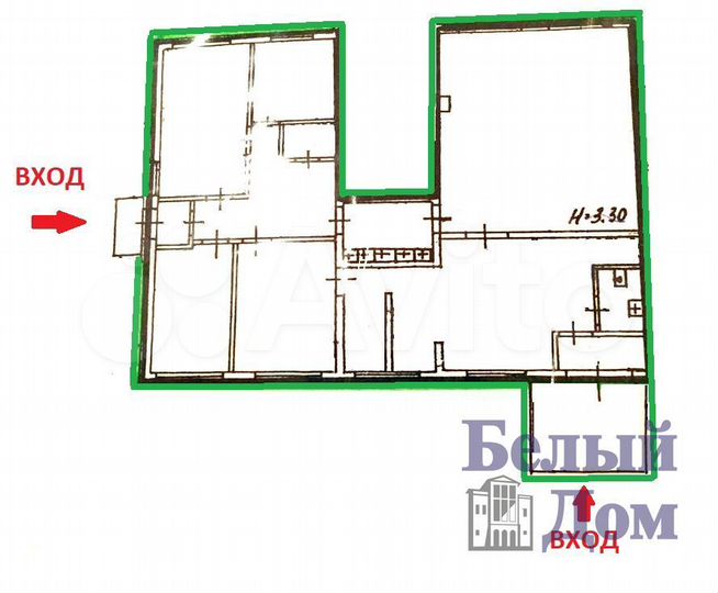 Сдам помещение свободного назначения, 127.2 м²