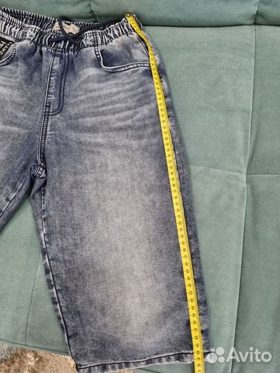 Шорты джинсовые для подростка, р.164