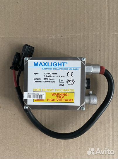 Блок розжига ксенона J-Power D2S/D2R35W,Maxlight