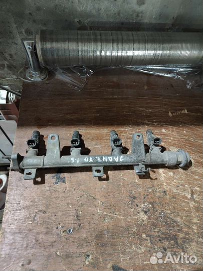 Топливная рампа с форсунками хендай элантра 1.6